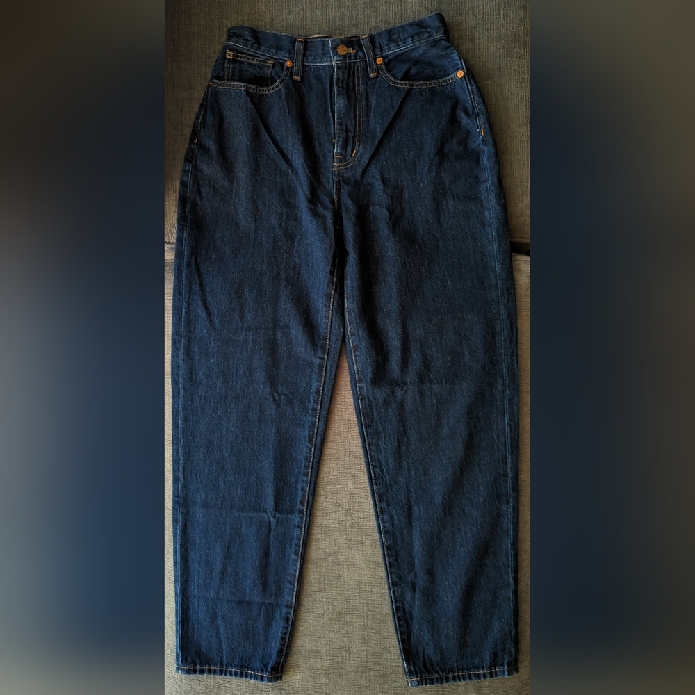 Madewell Baggy Tapered Jeans in Dressler Wash, Size 26